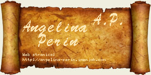 Angelina Perin vizit kartica